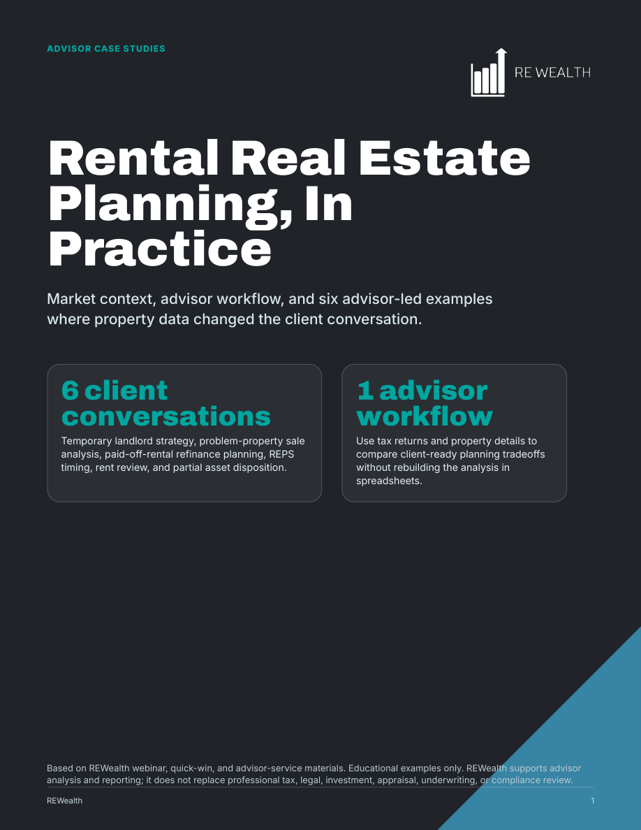 Cover of Rental Real Estate Planning, In Practice